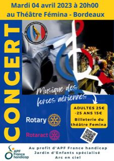 Concert des forces aeriennes de l'armee de l'air
