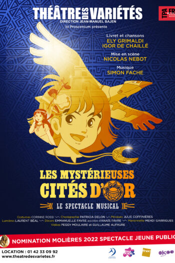 affiche les mysterieuses cites d'or
