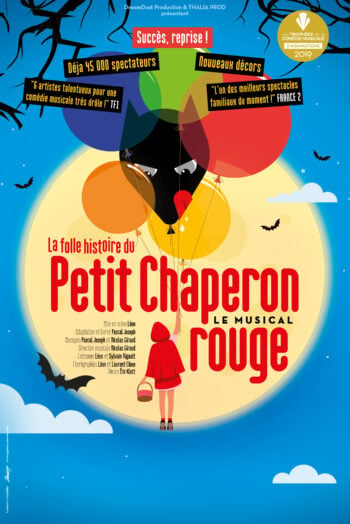 affiche La folle histoire du petit chaperon rouge